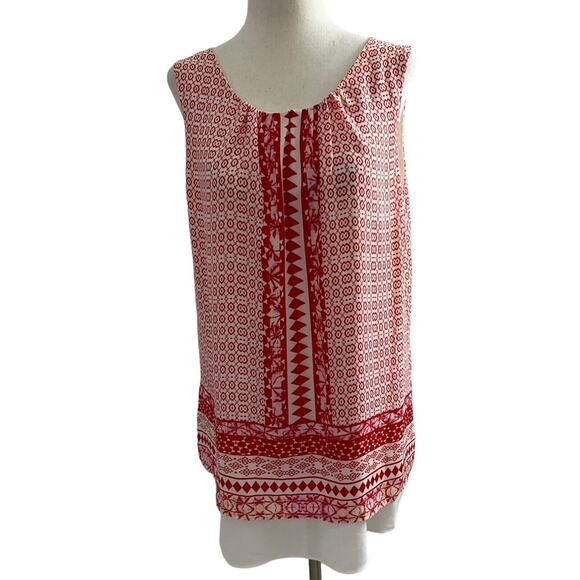 Rose & Olive Women Size Large Red Dress Sleeveless (31-382) - Picture 1 of 7